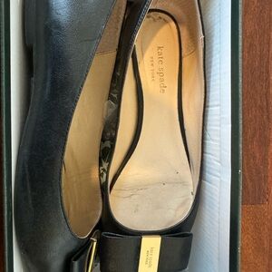 Kate Spade black flats